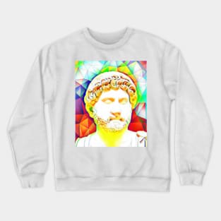 Arrian Colourful Portrait | Arrian Artwork 11 Crewneck Sweatshirt